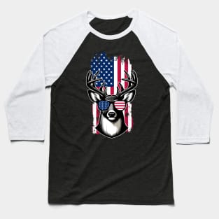 American Deer Baseball T-Shirt